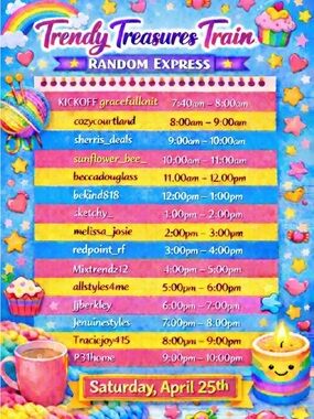 Trendy Treasures Train Random Express- Congrats - you will love your new find 🎉